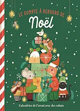 Kartonierter Einband Le compte à rebours de Noël : calendrier de l'Avent avec des rabats von 