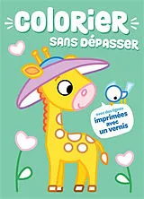 Broschiert Colorier sans dépasser : la girafe von 
