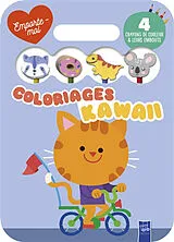 Broschiert Coloriages kawaii : le chat von Beatrice Xompero
