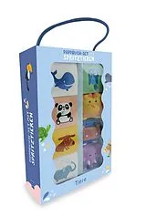 Pappband Pappbuch-Set mit Spritztieren - Tiere von 