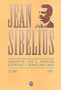Jean Sibelius Notenblätter Quartett c-Moll