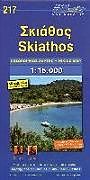 Carte (de géographie) Skiathos 1 : 15 000 de 