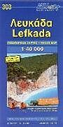 Carte (de géographie) Lefkada 1 : 40 000 de 