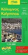 (Land)Karte Kalymnos 1 : 25 000 25000 von 