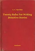 E-Book (epub) Twenty Rules For Writing Detective Stories von S. S. Van Dine