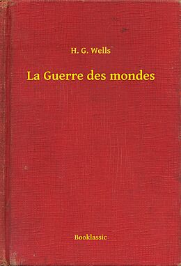 eBook (epub) La Guerre des mondes de H. G. Wells