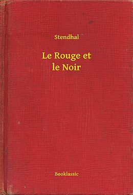E-Book (epub) Le Rouge et le Noir von Stendhal