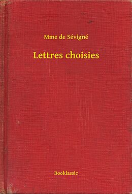 eBook (epub) Lettres choisies de Mme de Sevigne