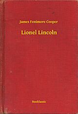 eBook (epub) Lionel Lincoln de James Fenimore Cooper