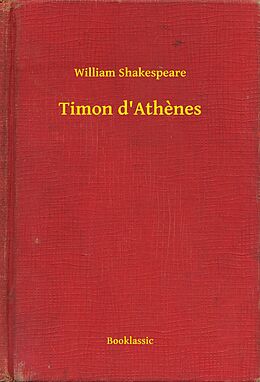 eBook (epub) Timon d'Athenes de William Shakespeare