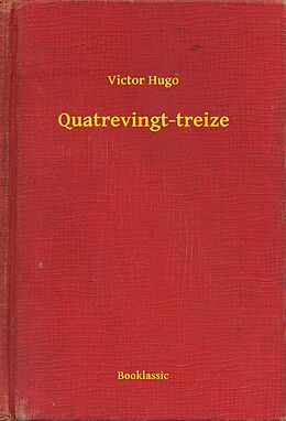 eBook (epub) Quatrevingt-treize de Victor Hugo