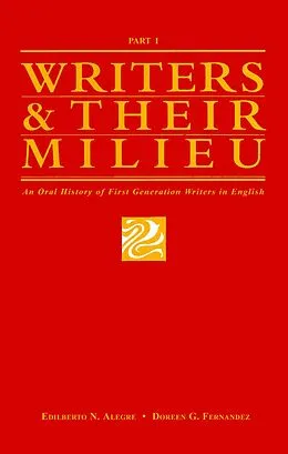 E-Book (epub) Writers & Their Milieu von Edilberto Alegre