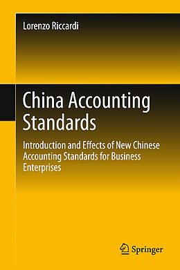 Livre Relié China Accounting Standards de Lorenzo Riccardi