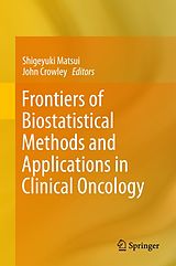 eBook (pdf) Frontiers of Biostatistical Methods and Applications in Clinical Oncology de 