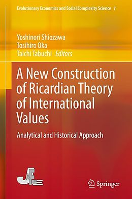 E-Book (pdf) A New Construction of Ricardian Theory of International Values von 