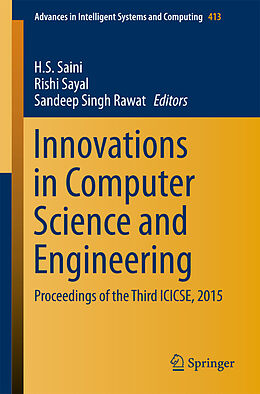 eBook (pdf) Innovations in Computer Science and Engineering de 