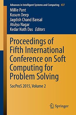 eBook (pdf) Proceedings of Fifth International Conference on Soft Computing for Problem Solving de 