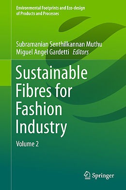 Livre Relié Sustainable Fibres for Fashion Industry de 