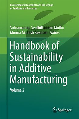 eBook (pdf) Handbook of Sustainability in Additive Manufacturing de 