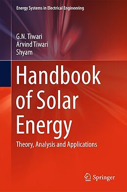 eBook (pdf) Handbook of Solar Energy de G. N. Tiwari, Arvind Tiwari, Shyam