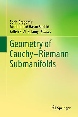 Livre Relié Geometry of Cauchy-Riemann Submanifolds de 