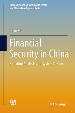 Livre Relié Financial Security in China de Dexu He