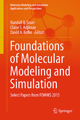 Livre Relié Foundations of Molecular Modeling and Simulation de 