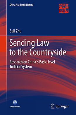 Livre Relié Sending Law to the Countryside de Suli Zhu