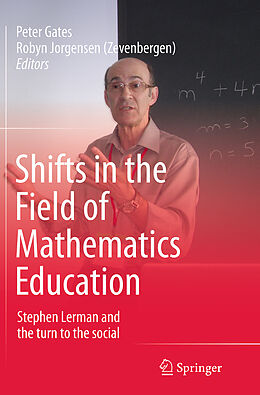 Couverture cartonnée Shifts in the Field of Mathematics Education de 