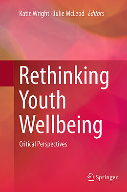 Couverture cartonnée Rethinking Youth Wellbeing de 