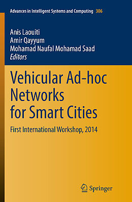 Kartonierter Einband Vehicular Ad-Hoc Networks for Smart Cities von 