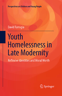 Couverture cartonnée Youth Homelessness in Late Modernity de David Farrugia