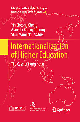 Couverture cartonnée Internationalization of Higher Education de 