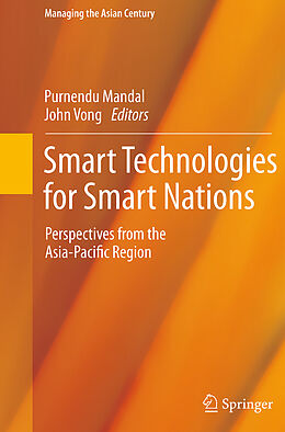 Couverture cartonnée Smart Technologies for Smart Nations de 