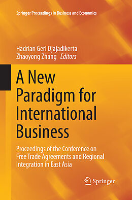 Couverture cartonnée A New Paradigm for International Business de 