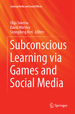 Kartonierter Einband Subconscious Learning via Games and Social Media von 