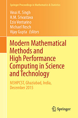 Livre Relié Modern Mathematical Methods and High Performance Computing in Science and Technology de 