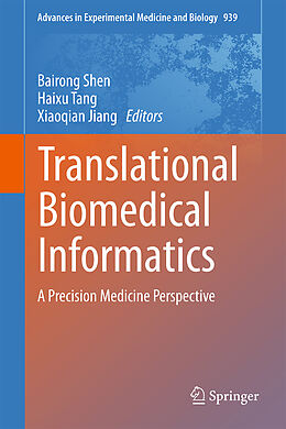 Fester Einband Translational Biomedical Informatics von 