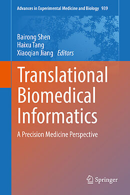 E-Book (pdf) Translational Biomedical Informatics von 