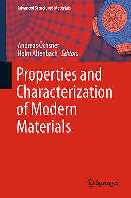 Livre Relié Properties and Characterization of Modern Materials de 