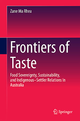 Livre Relié Frontiers of Taste de Zane Ma Rhea