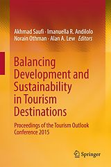 eBook (pdf) Balancing Development and Sustainability in Tourism Destinations de 