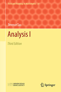 eBook (pdf) Analysis I de Terence Tao