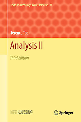eBook (pdf) Analysis II de Terence Tao