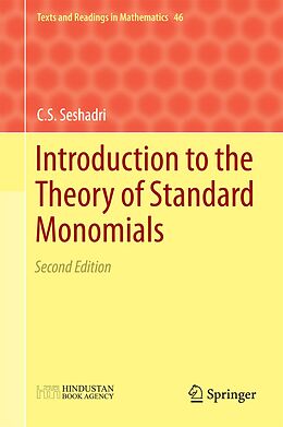 eBook (pdf) Introduction to the Theory of Standard Monomials de C. S. Seshadri