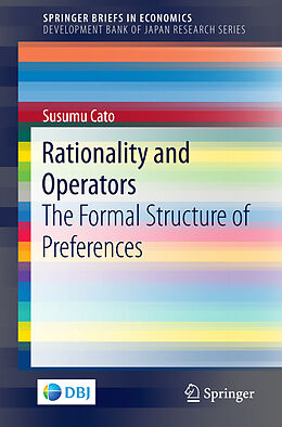 Couverture cartonnée Rationality and Operators de Susumu Cato