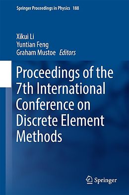 E-Book (pdf) Proceedings of the 7th International Conference on Discrete Element Methods von 
