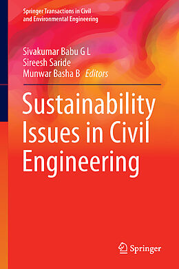 Livre Relié Sustainability Issues in Civil Engineering de 