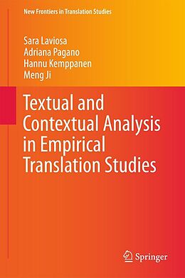 eBook (pdf) Textual and Contextual Analysis in Empirical Translation Studies de Sara Laviosa, Adriana Pagano, Hannu Kemppanen