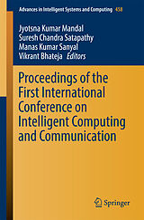 Couverture cartonnée Proceedings of the First International Conference on Intelligent Computing and Communication de 